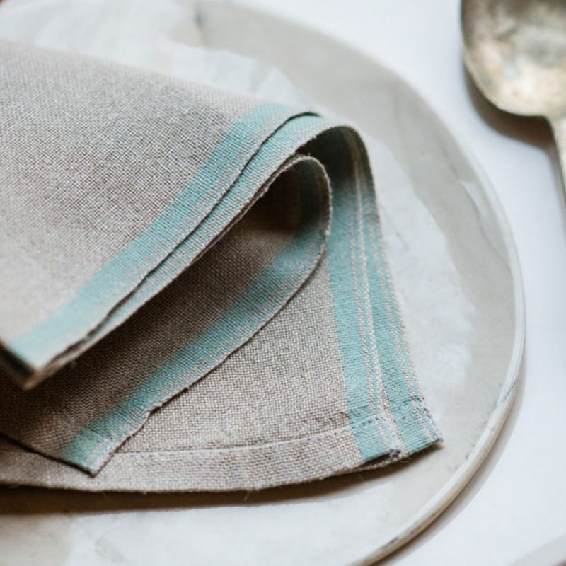 Selvedge Napkin, Set of 4 - Image 3