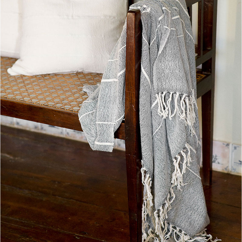 Throw with Stripes - Image 3