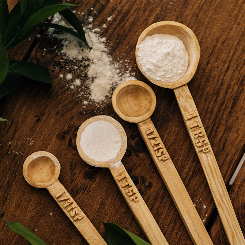 Hand Carved Wooden Measuring Spoon - Image 4