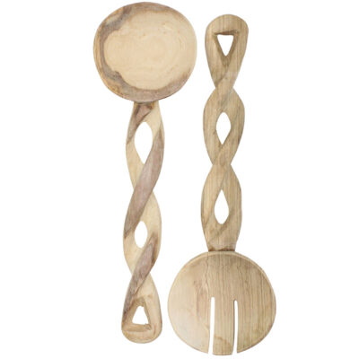 Twisted Salad Servers