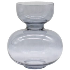 Grey Hourglass Vase