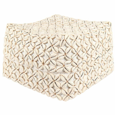 Pandan Basket with Cowrie Shells