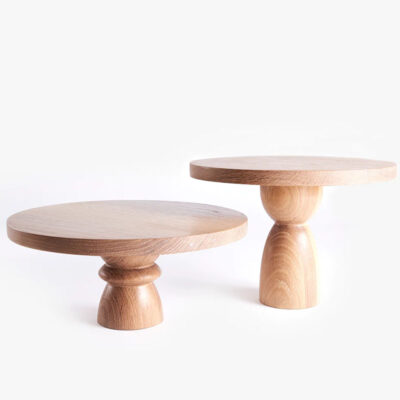 Oak Cake Stand