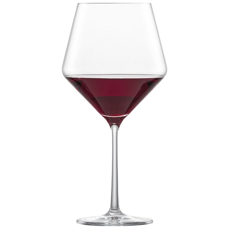 Pure Burgundy Wine Glasses, Set of 2 - Image 2