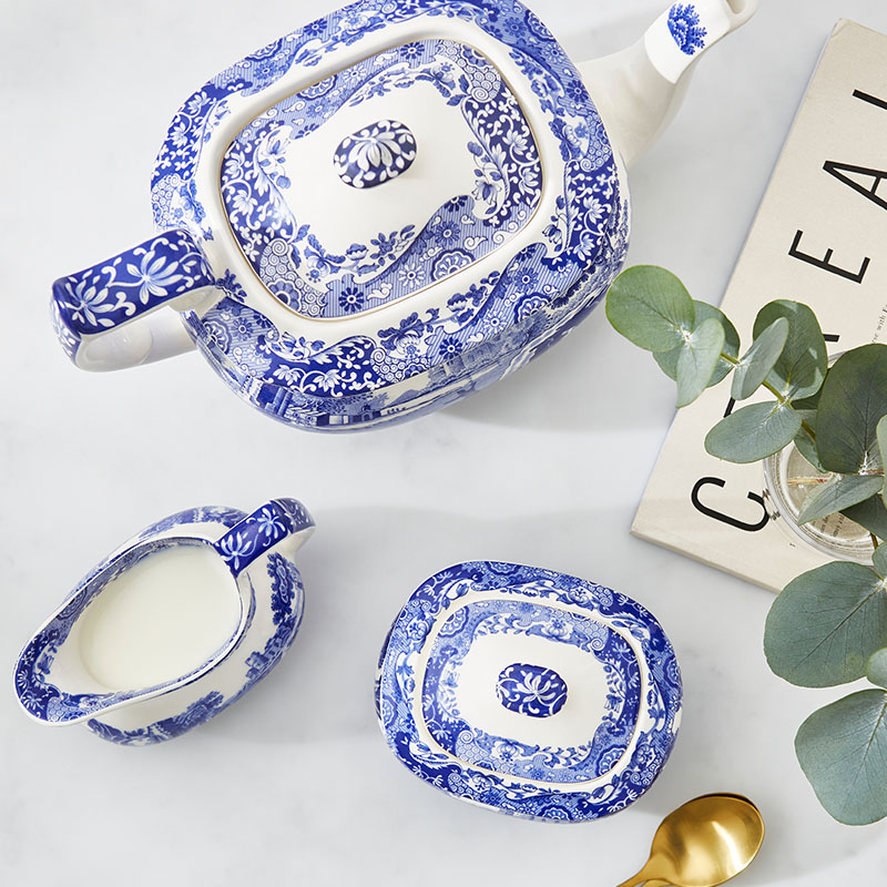 Blue Italian Sugar Box - Image 4