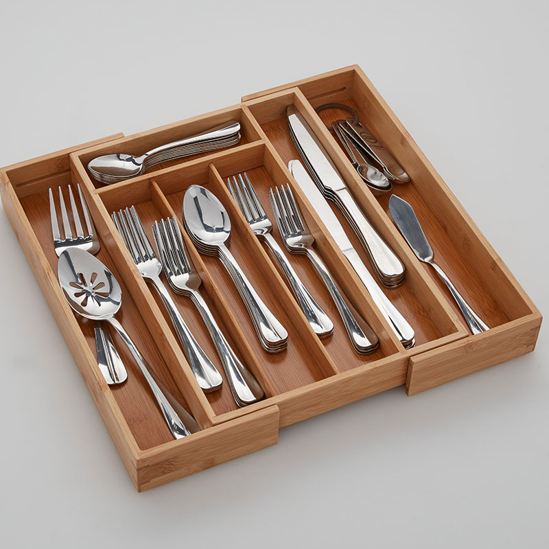 Bamboo Drawer Organiser - Image 2