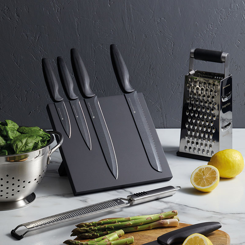 Agudo 5 Piece Knife Set with Magnetic Storage Stand - Image 2