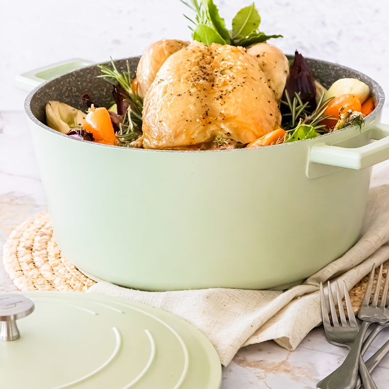Cast Aluminium Casserole, 20cm - Image 12