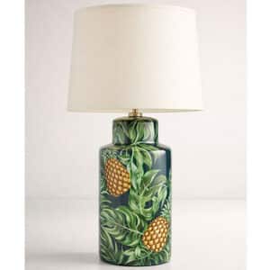 Pineapple Lamp with Shade
