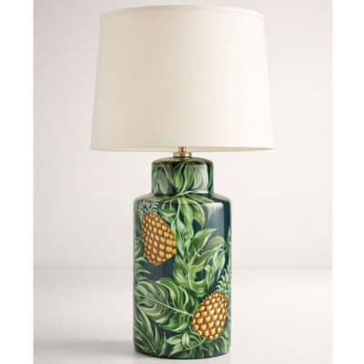 Pineapple Lamp with Shade