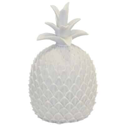 White Resin Pineapple