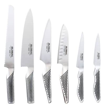 Global 6-Piece Mixed Knife Set