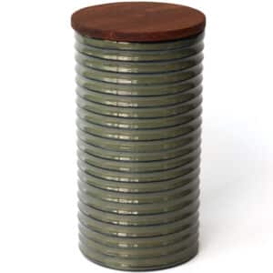 Sea Green Dry Goods Jar