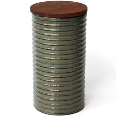 Sea Green Dry Goods Jar