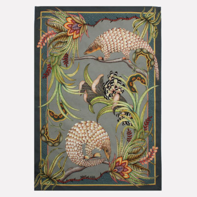 Pangolin Pair Tea Towel