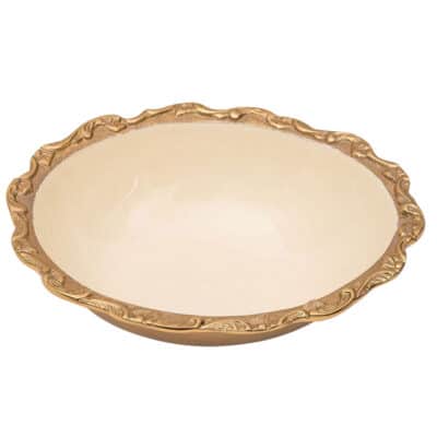Sophia Gold Rim Bowl
