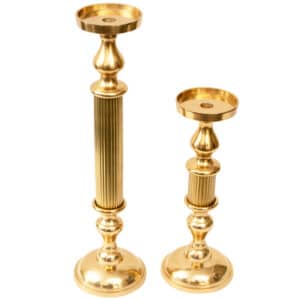 Brass Roman Candle Holder