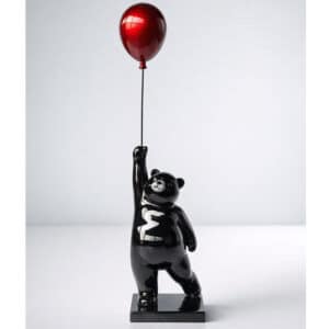 Bear & Balloon Statue