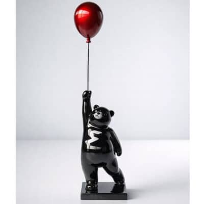 Bear & Balloon Statue