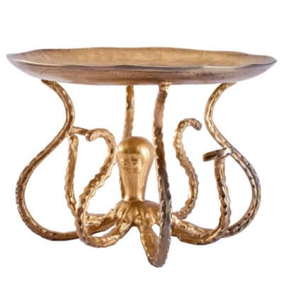 Brass Octopus Platter