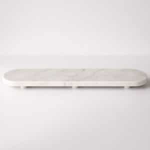 Extra Long Marble Vanity Tray