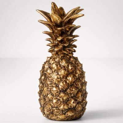 Gold Pineapple Decor