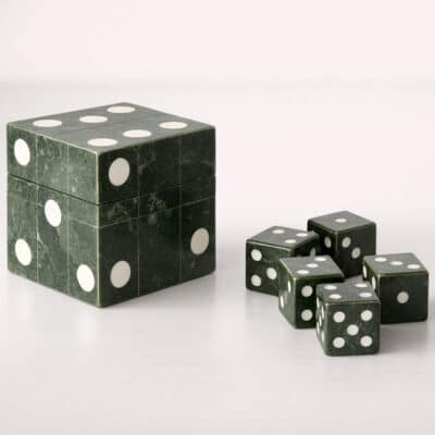 Green Dice Box