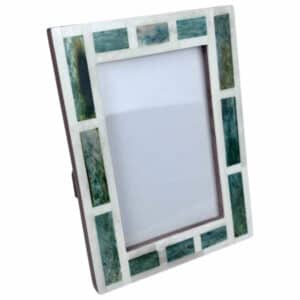 Green & Ivory Bone Frame