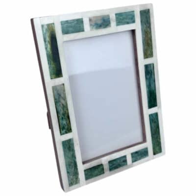 Green & Ivory Bone Frame