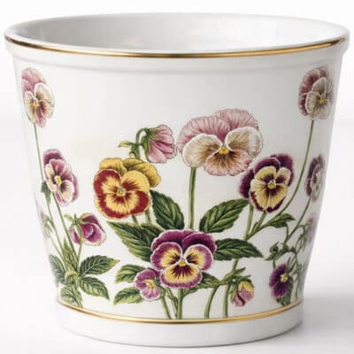 Pink Pansy Planter