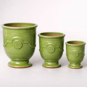 Green Wreath Pot