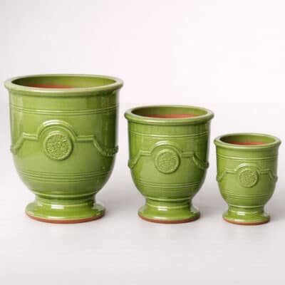 Green Wreath Pot